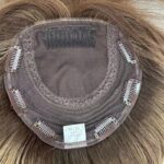 Brazilian Virgin Human Hair Blonde Hair Toppers Jewish Wigs Kosher Wigs